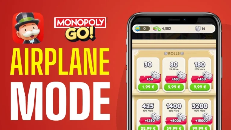 How To Use the Monopoly Go Airplane Mode APM Hack